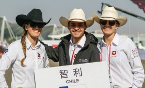 Dupla chilena consiguió bronce en Mundial Ecuestre en China