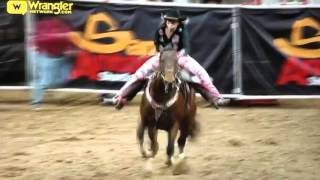 2016 SAN ANTONIO STOCK SHOW & RODEO BARREL RACING FINALS.
