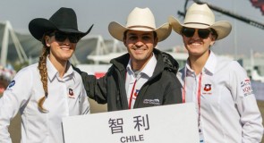 Dupla chilena consiguió bronce en Mundial Ecuestre en China